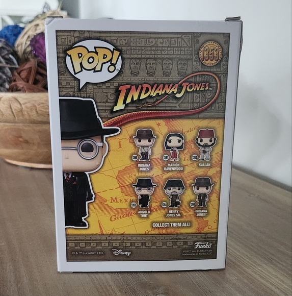 🕵️♂️🔥 Funko Pop! Indiana Jones – Arnold Toht Bobble-Head Figure - New in box - Picture 3 of 8